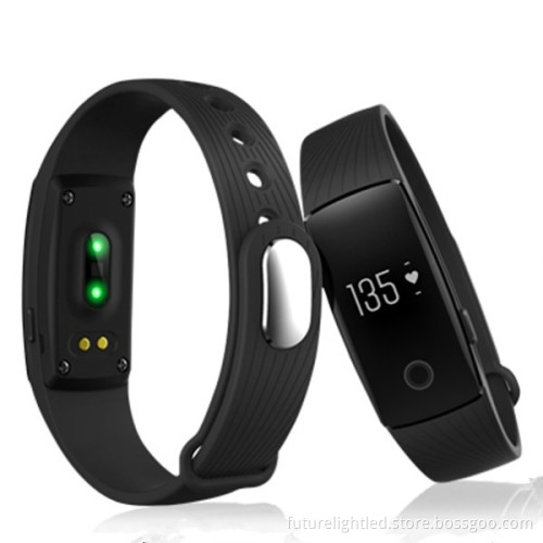 Fitness heart rate monitoring bracelet smart phone link watch android/IOS smart watch